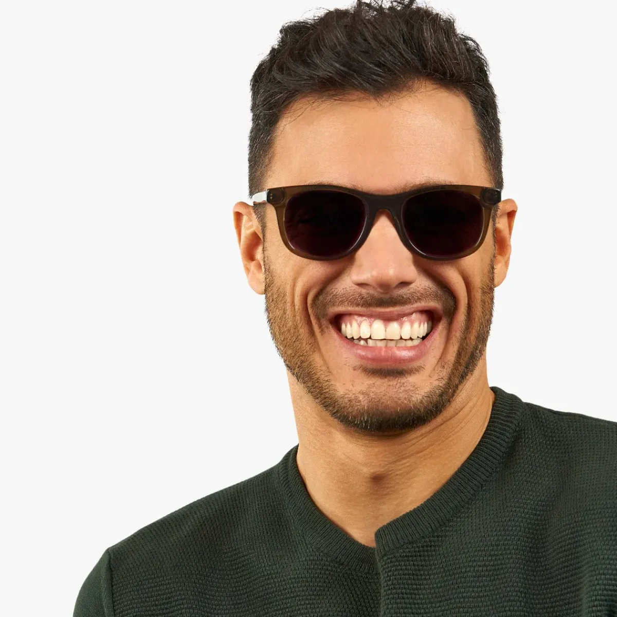 Luxreaders Solbriller Til Mænd<Men's Malmö Shiny Olive