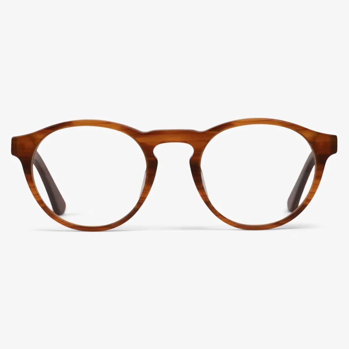 Luxreaders Læsebriller Til Mænd<Men's Trondheim Shiny Walnut