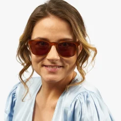 Luxreaders Solbriller Til Kvinder<Women's Bornholm Shiny Walnut
