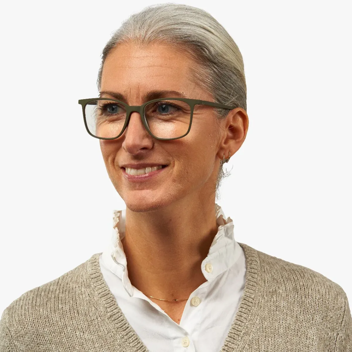 Luxreaders Blue Light Briller Til Kvinder<Women's Fyn Dark Army