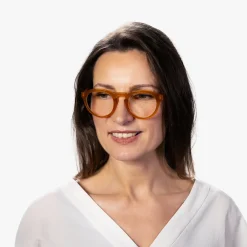 Luxreaders Læsebriller Til Kvinder<Women's Gråsten Crystal Honey