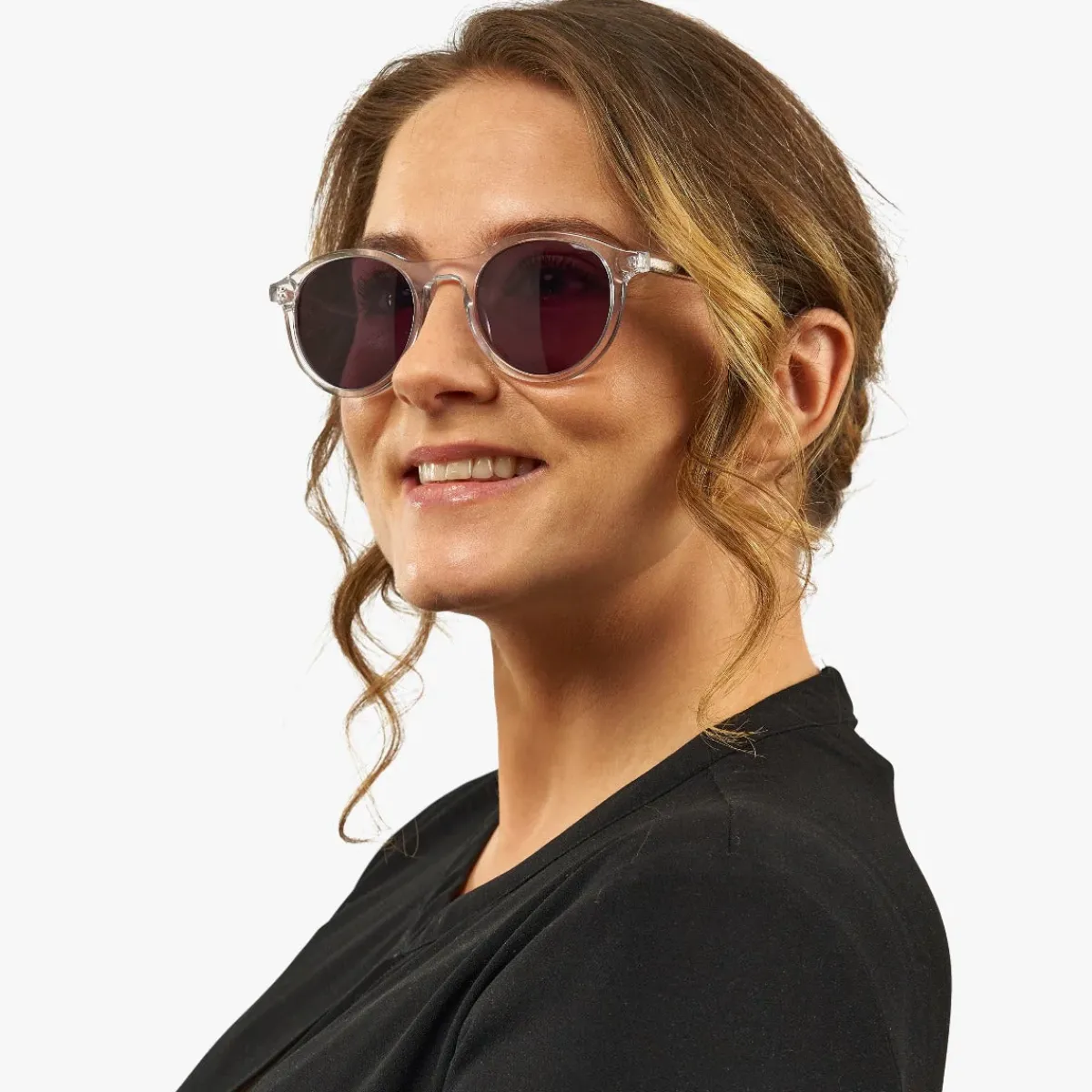 Luxreaders Solbriller Til Kvinder<Women's Løkken Crystal White