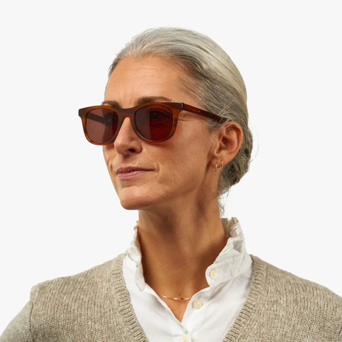Luxreaders Solbriller Til Kvinder<Women's Malmö Shiny Walnut