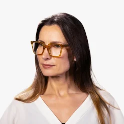 Luxreaders Læsebriller Til Kvinder<Women's Tisvilde Crystal Caramel